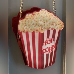 Popcorn Design Mini Bag - Red